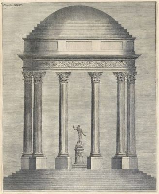 De Jupitertempel van de Romeinse architect Marcus Vitruvius Pollio: Een Monumentale Ode aan De God Van De Donder!