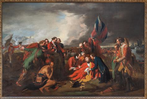  The Death of General Wolfe - Een impressionistische studie in heldhaftigheid en tragisch einde