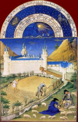 De Très Riches Heures du Duc de Berry; een wonder van detail en overweldigende symboliek!