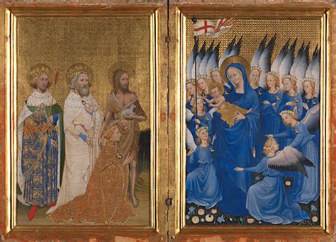  De Wilton Diptych: Een Mysterieus Altaarstuk Vol Symbolieke Complexiteit!